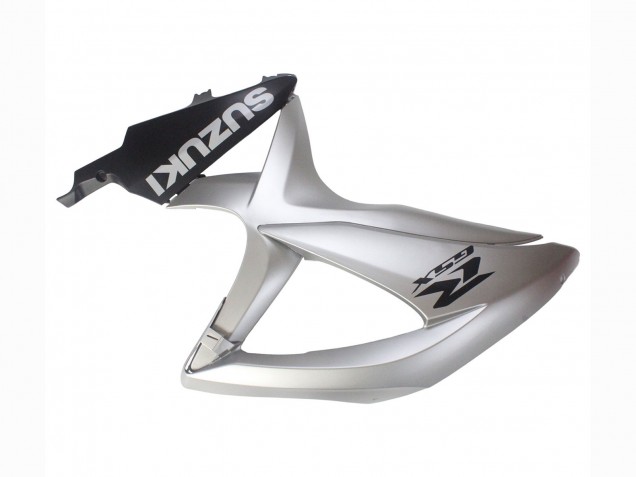 2008-2010 Suzuki GSXR 600 / GSXR 750 Motorcycle Fairings - Silver Matte Black Canada