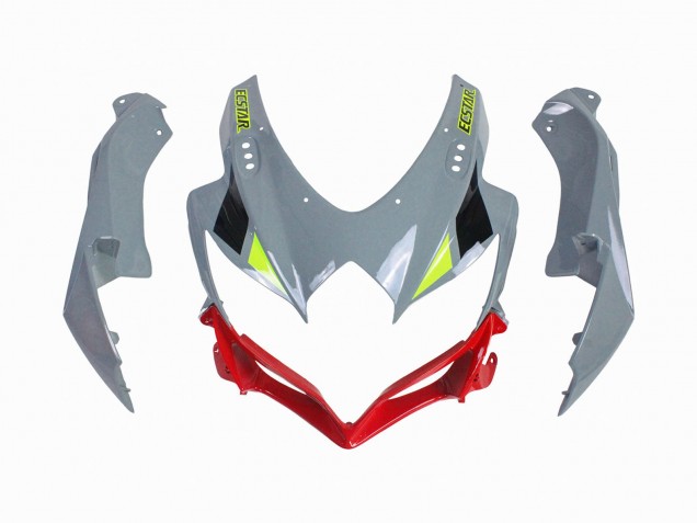 2008-2010 Suzuki GSXR 600 / GSXR 750 Motorcycle Fairings - Grey Yellow Red Canada
