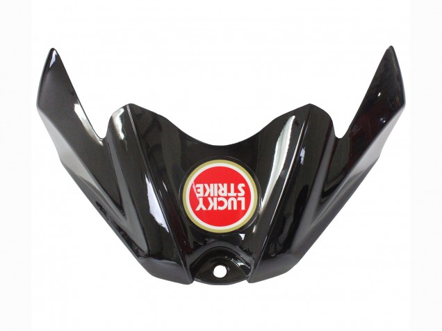 2008-2010 Suzuki GSXR 600 / GSXR 750 Motorcycle Fairings - Glossy Black Red White Motul Lucky Strike Canada