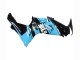 2011-2024 Suzuki GSXR 600 / GSXR 750 Motorcycle Fairings - Glossy Black Light Blue Canada