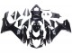 2011-2024 Suzuki GSXR 600 / GSXR 750 Motorcycle Fairings - Glossy Black Matte Black White Decal Canada