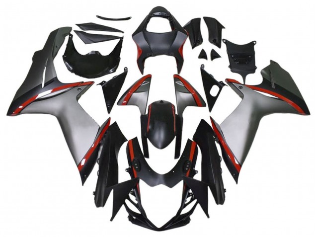 2011-2024 Suzuki GSXR 600 / GSXR 750 Motorcycle Fairings - Blue White Black Canada
