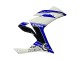 2015-2018 Yamaha YZF R3/R25 Motorcycle Fairings - White Blue Black Racing Canada