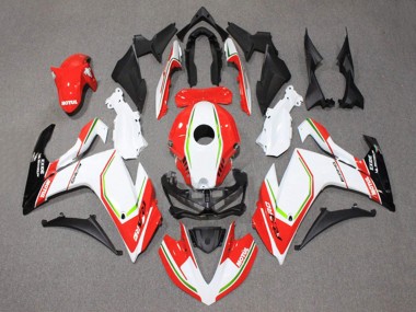 2015-2018 Yamaha YZF R3/R25 Motorcycle Fairings - White Red Green Black Motul Canada