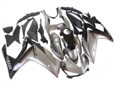 2015-2018 Yamaha YZF R3/R25 Motorcycle Fairings - Silver Black Canada