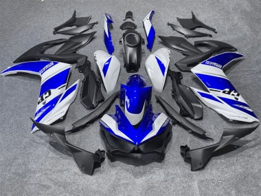 2015-2018 Yamaha YZF R3/R25 Motorcycle Fairings - White Blue Canada