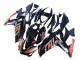 2015-2018 Yamaha YZF R3/R25 Motorcycle Fairings - Blue Orange Silver Yamalube Canada
