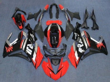 2015-2018 Yamaha YZF R3/R25 Motorcycle Fairings - Red Silver Glossy Black Canada