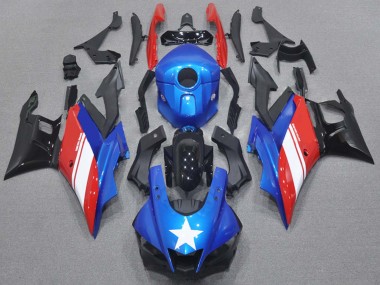 2015-2018 Yamaha YZF R3/R25 Motorcycle Fairings - Blue White Red Black Canada