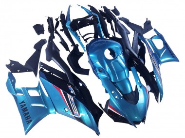 2019-2021 Yamaha YZF R3/R25 Motorcycle Fairing - Blue Black Canada