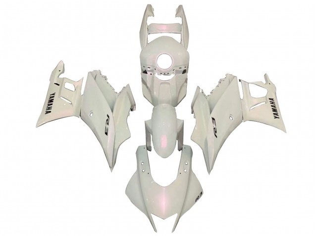 2019-2021 Yamaha YZF R3/R25 Motorcycle Fairings - White Canada