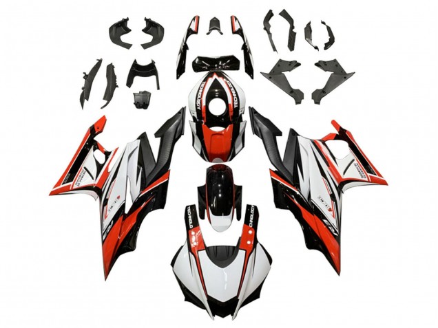 2019-2021 Yamaha YZF R3/R25 Motorcycle Fairing - White Red Black Canada