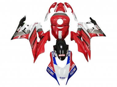 2019-2021 Yamaha YZF R3/R25 Motorcycle Fairings - White Red Blue Black Givi Motul Canada