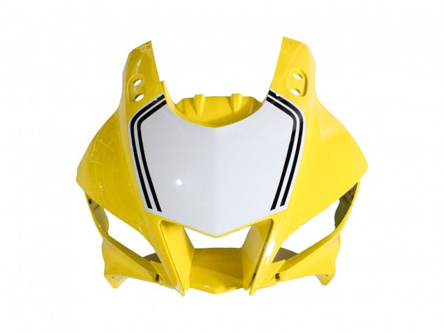 2019-2021 Yamaha YZF R3/R25 Motorcycle Fairings - Yellow White Black Stripe Canada