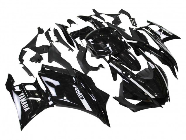 2022-2024 Yamaha YZF R3/R25 Motorcycle Fairings - Glossy Black Canada