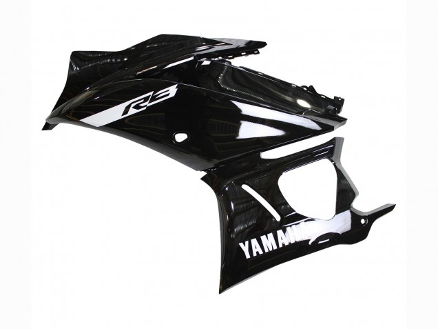 2022-2024 Yamaha YZF R3/R25 Motorcycle Fairings - Glossy Black Canada