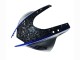 2022-2024 Yamaha YZF R3/R25 Motorcycle Fairings - Marble Black Silver Blue Forged Carbon Fiber Style Canada
