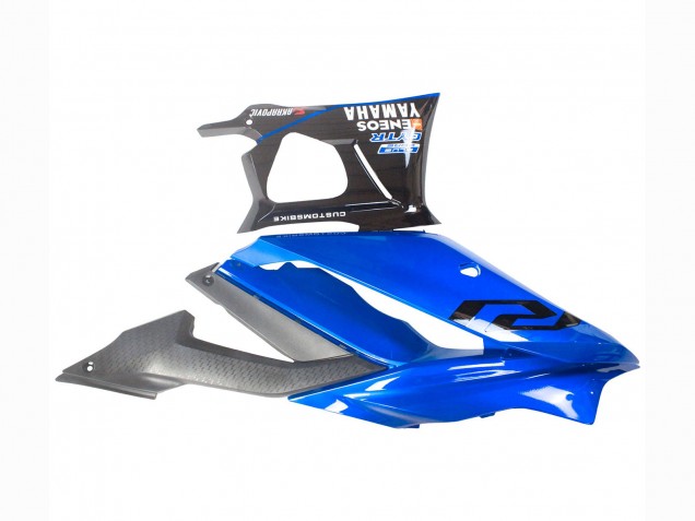 2022-2024 Yamaha YZF R3/R25 Motorcycle Fairings - Blue Black ENEOS Canada