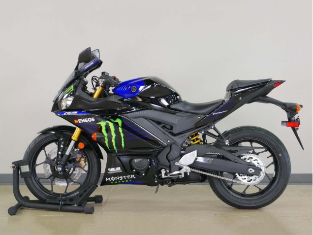 2022-2024 Yamaha YZF R3/R25 Motorcycle Fairings - Blue Green Black Monster Yamalube ENEOS Canada