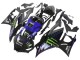 2022-2024 Yamaha YZF R3/R25 Motorcycle Fairings - Blue Green Black Monster Yamalube ENEOS Canada