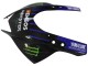 2022-2024 Yamaha YZF R3/R25 Motorcycle Fairings - Blue Green Black Monster Yamalube ENEOS Canada