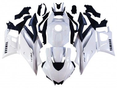 2022-2024 Yamaha YZF R3/R25 Motorcycle Fairings - White Canada