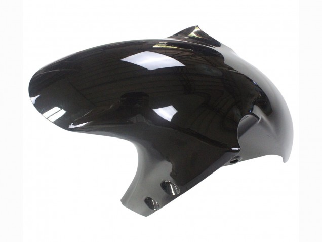2000-2001 Yamaha YZF 1000 R1 Motorcycle Fairings - Glossy Black White Monster Motul Canada