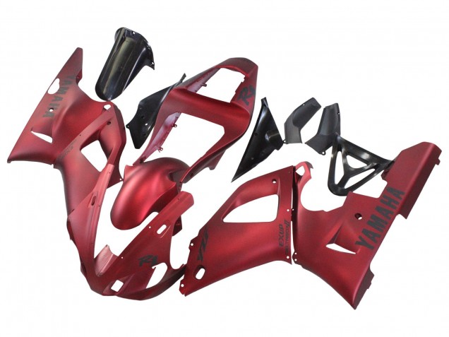 2000-2001 Yamaha YZF 1000 R1 Motorcycle Fairings - Matte Red Canada