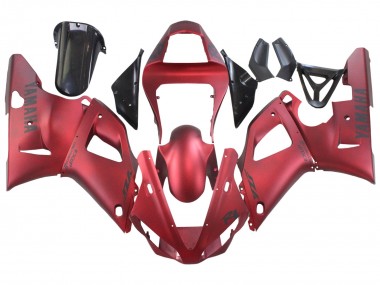 2000-2001 Yamaha YZF 1000 R1 Motorcycle Fairings - Matte Red Canada