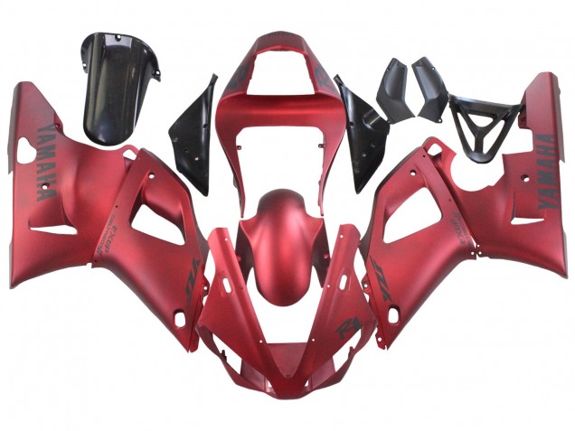 2000-2001 Yamaha YZF 1000 R1 Motorcycle Fairings - Matte Red Canada