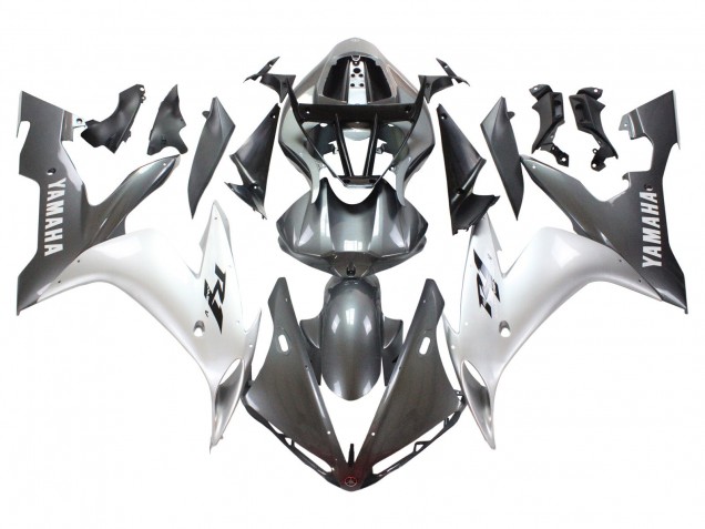2004-2006 Yamaha YZF 1000 R1 Motorcycle Fairings - Silver Grey Canada