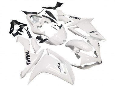 2007-2008 Yamaha YZF 1000 R1 Motorcycle Fairings - White Black Canada