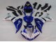 2009-2011 Yamaha YZF 1000 R1 Motorcycle Fairings - White Blue Black M1 Canada