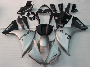 2009-2011 Yamaha YZF 1000 R1 Motorcycle Fairing - Silver Black Canada