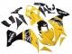 2009-2011 Yamaha YZF 1000 R1 Motorcycle Fairing Kits - Yellow White Black Stripe Canada