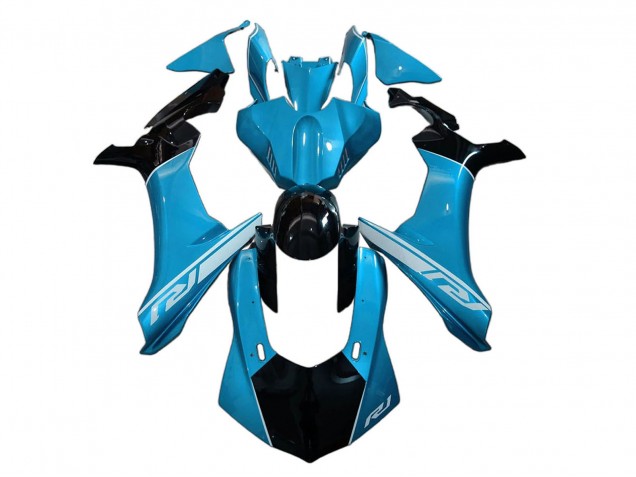 2020-2025 Yamaha YZF 1000 R1 Motorcycle Fairing - Blue Glossy Black Canada
