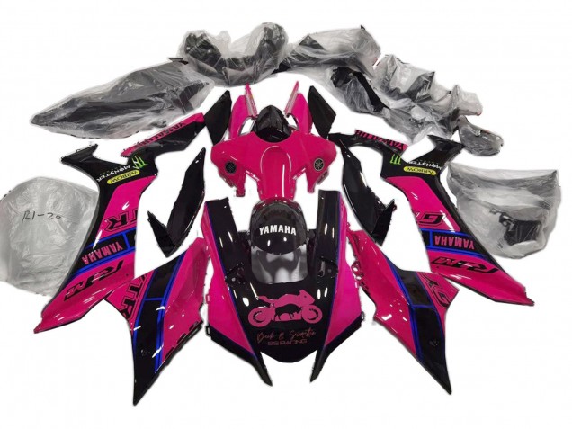 2020-2025 Yamaha YZF 1000 R1 Motorcycle Fairings - Pink Black Blue Canada