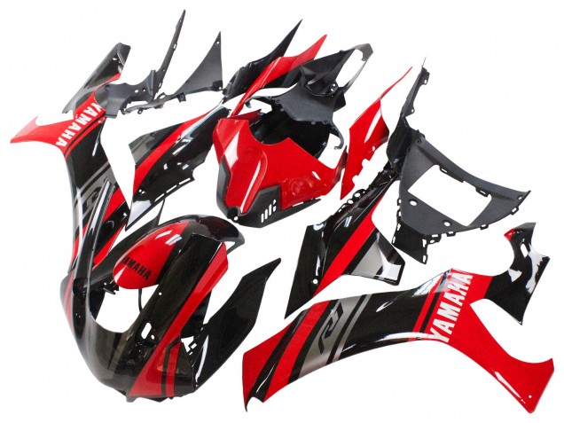 2020-2025 Yamaha YZF 1000 R1 Motorcycle Fairings - Red Silver Black Canada