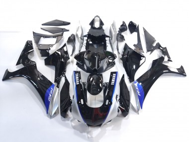 2020-2025 Yamaha YZF 1000 R1 Motorcycle Fairings - Glossy Black Silver Blue Canada