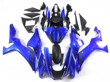 2020-2025 Yamaha YZF 1000 R1 Motorcycle Fairings - Blue Matte Black Canada