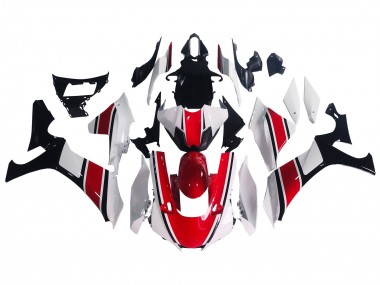 2020-2025 Yamaha YZF 1000 R1 Motorcycle Fairing - White Red Glossy Black Canada