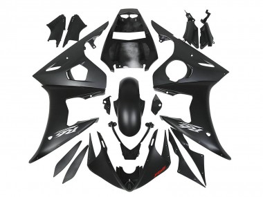 2006-2009 Yamaha YZF R6S Motorcycle Fairings - Matte Black Canada