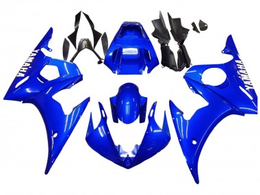 2006-2009 Yamaha YZF R6S Motorcycle Fairings - Blue Canada