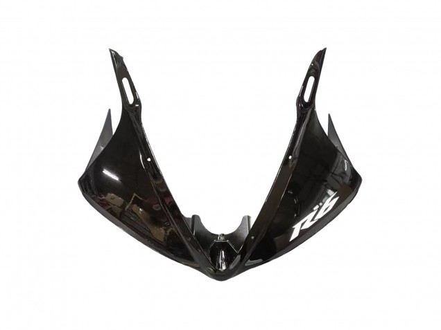 2003-2004 Yamaha YZF R6 Motorcycle Fairings - Glossy Black Matte Black White Decals Canada