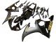 2003-2004 Yamaha YZF R6 Motorcycle Fairings - Glossy Black Matte Black Gold Decals Canada