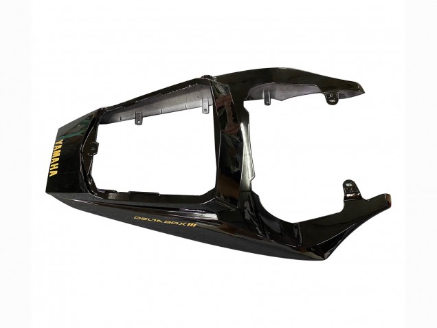 2003-2004 Yamaha YZF R6 Motorcycle Fairings - Glossy Black Matte Black Gold Decals Canada