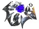2006-2009 Yamaha YZF R6S Motorcycle Fairings - Blue Matte Black Canada