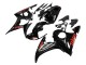 2003-2004 Yamaha YZF R6 Motorcycle Fairings - Glossy Black Red Canada