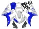 2003-2004 Yamaha YZF R6 Motorcycle Fairings - White Blue GYTR Canada