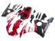 2006-2009 Yamaha YZF R6S Motorcycle Fairings - Red White Matte Black Canada